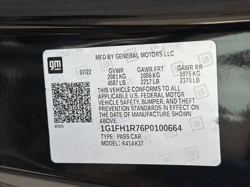Used 2023 Chevrolet Camaro SS RWD image 5