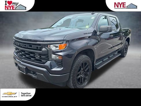 Used 2023 Chevrolet Silverado 1500 Custom w/ LPO, Dark Essentials Package AWD/4WD image 1