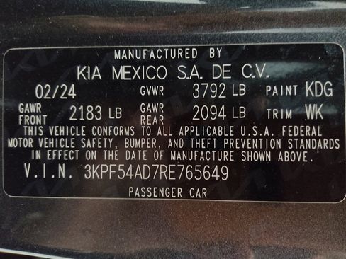 Used 2024 Kia Forte GT-Line FWD image 33