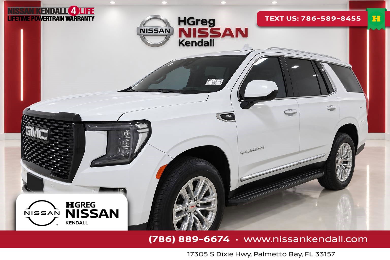 Used 2021 GMC Yukon SLT AWD/4WD image 1