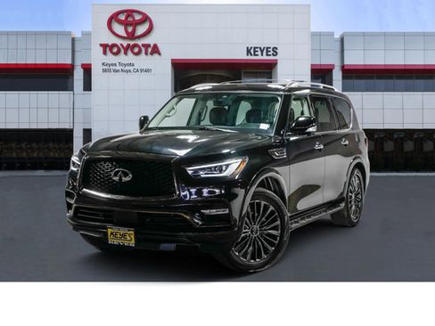 Used 2021 INFINITI QX80 Premium Select w/ All-Season Package image 1