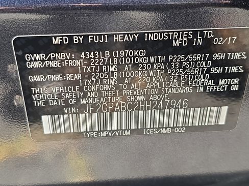 Used 2017 Subaru Crosstrek 2.0i Premium AWD/4WD image 32