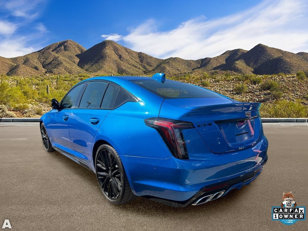 Used 2025 Cadillac CT5 V w/ LPO, ONYX Package RWD image 3