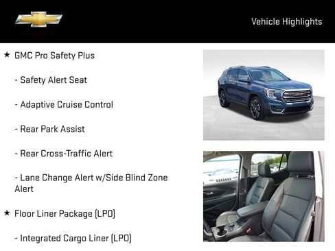 Certified 2024 GMC Terrain SLT w/ LPO, Floor Liner Package FWD image 20