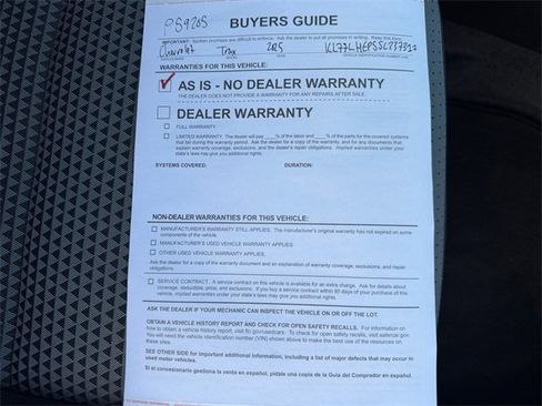 Used 2025 Chevrolet Trax LT w/ LT Convenience Package image 33