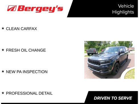 Certified 2024 Jeep Wagoneer L Series II w/ Convenience Group I AWD/4WD image 5