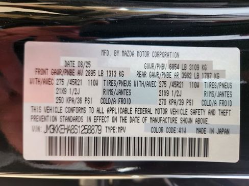 Used 2025 MAZDA CX-90 Plug-In Hybrid w/ Premium Plus AWD/4WD image 28