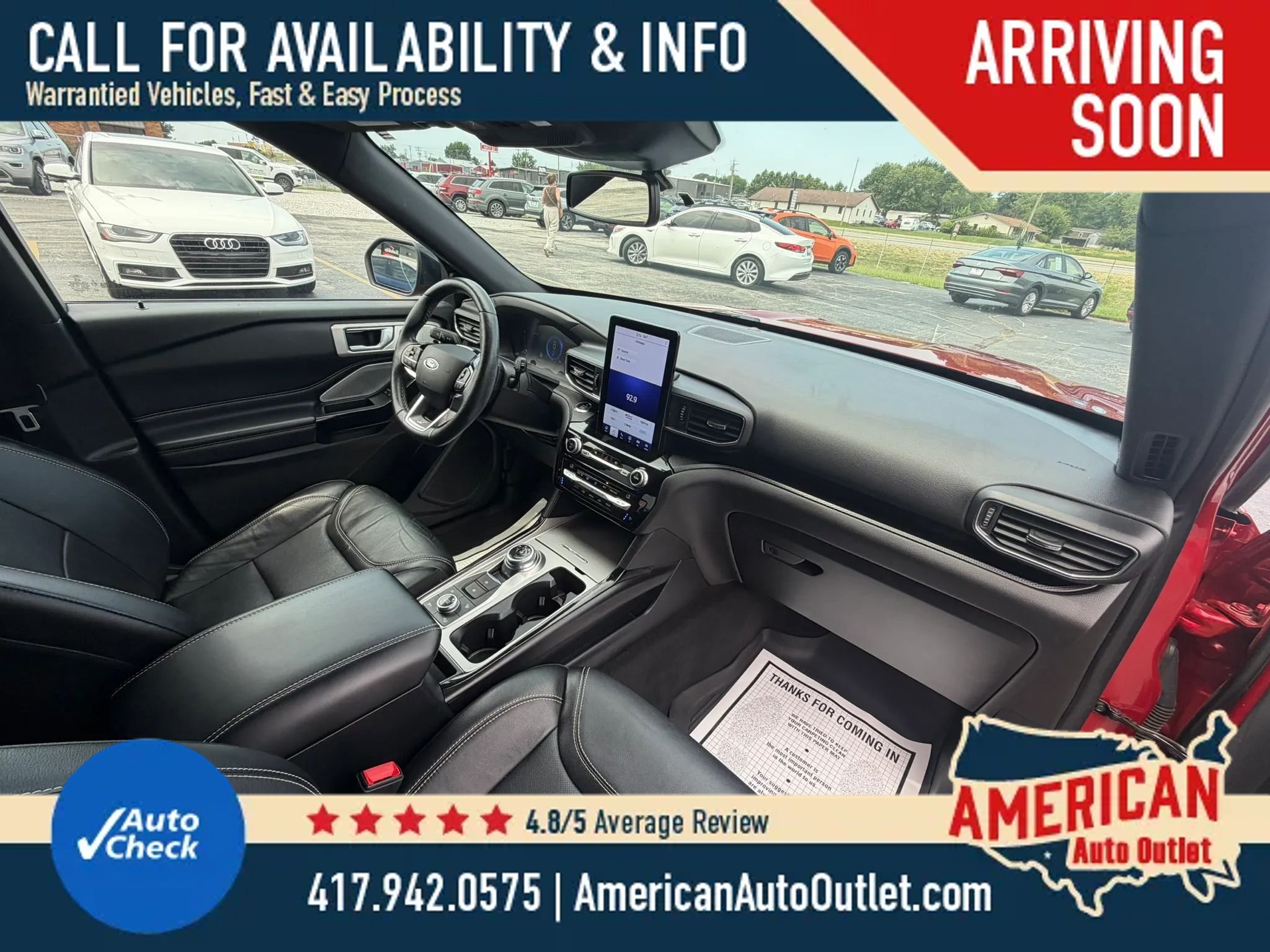Used 2021 Ford Explorer ST w/ ST Street Pack AWD/4WD image 99