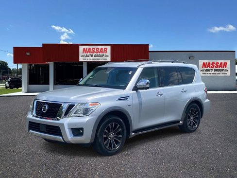 Used 2017 Nissan Armada Platinum w/ Captain Seat Package AWD/4WD image 3