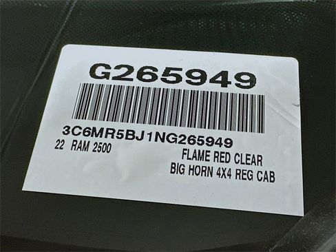 Certified 2022 RAM 2500 Big Horn w/ Level A Equipment Group image 22