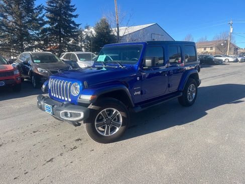 Used 2020 Jeep Wrangler Unlimited Sahara w/ LED Lighting Group image 2