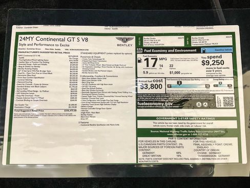 Used 2024 Bentley Continental GT S image 51
