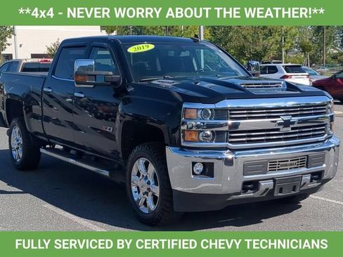 Certified 2019 Chevrolet Silverado 2500 LTZ w/ Duramax Plus Package AWD/4WD image 3
