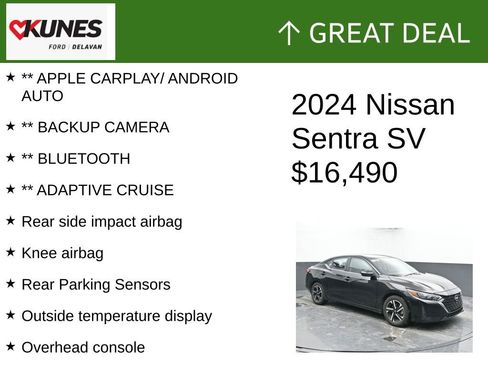 Used 2024 Nissan Sentra SV image 2