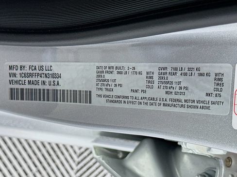 New 2026 RAM 1500 Big Horn AWD/4WD image 33