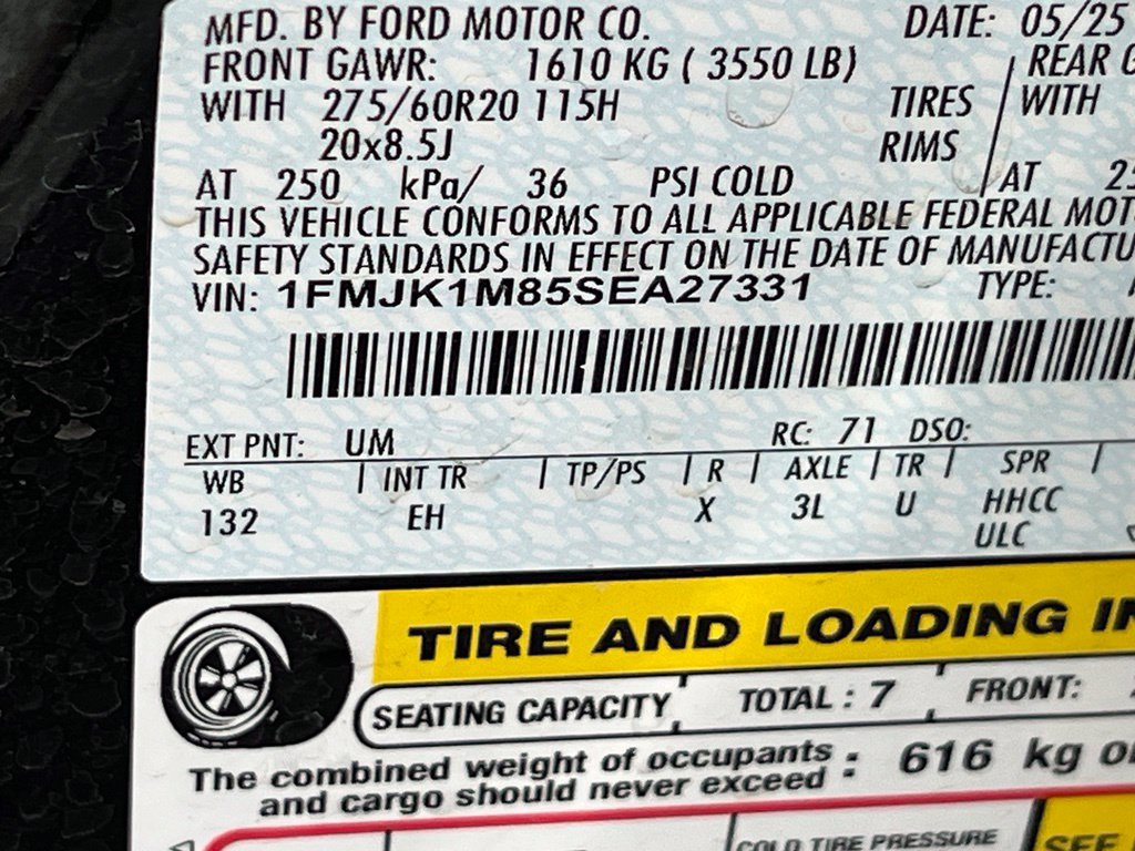 Used 2025 Ford Expedition Max Platinum AWD/4WD image 21
