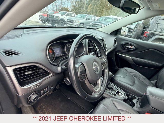 Certified 2021 Jeep Cherokee Limited AWD/4WD image 11
