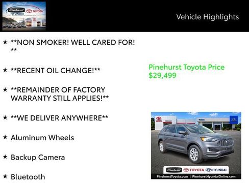Used 2024 Ford Edge SEL AWD/4WD image 20