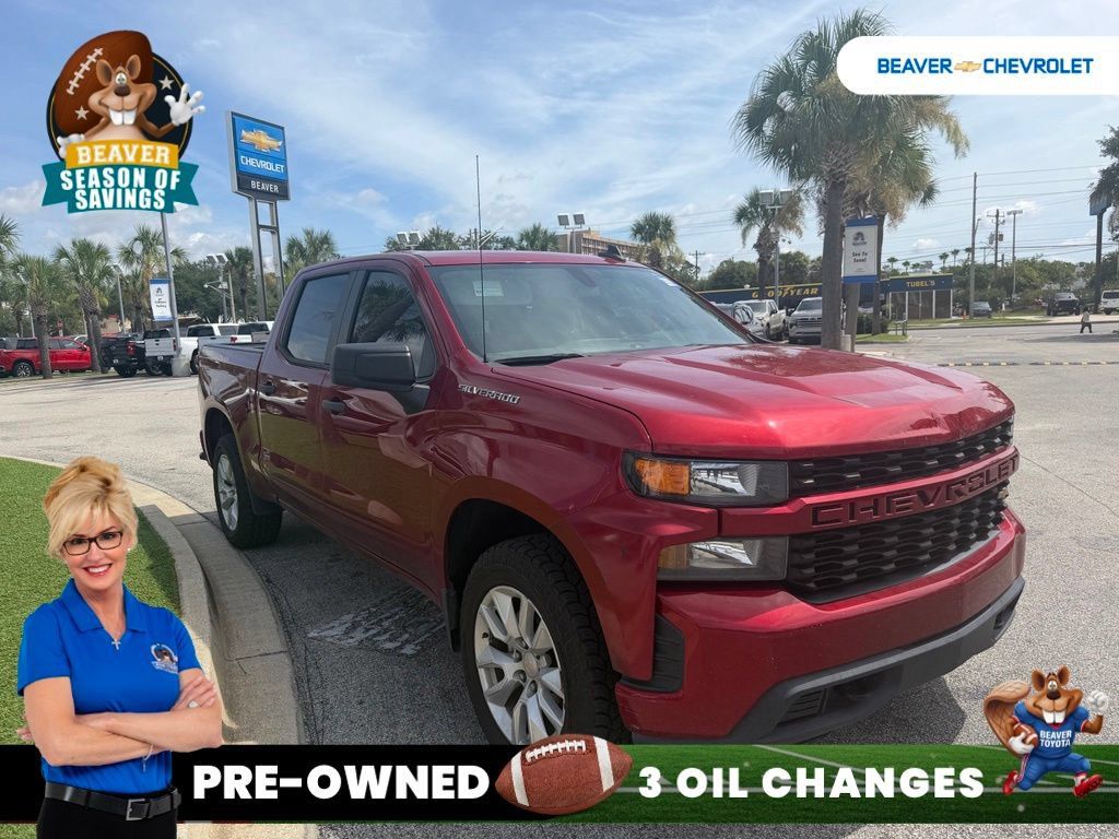 Used 2021 Chevrolet Silverado 1500 Custom AWD/4WD image 2