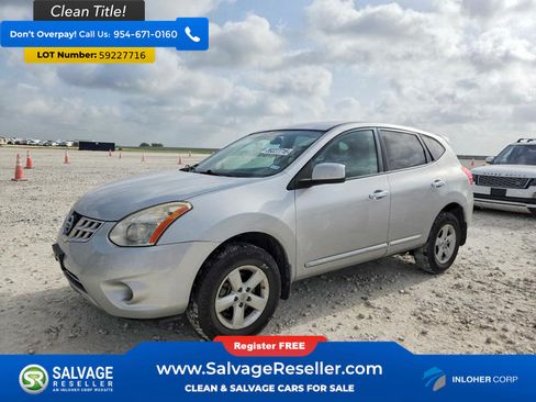Used 2013 Nissan Rogue S w/ Special Edition Pkg FWD image 1