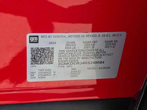 Used 2024 Chevrolet Blazer EV RS AWD/4WD image 25