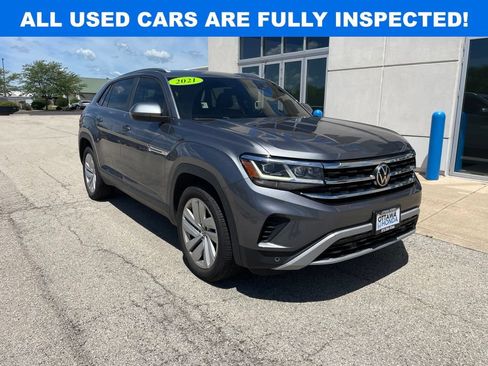 Used 2021 Volkswagen Atlas Cross Sport SE AWD/4WD image 1