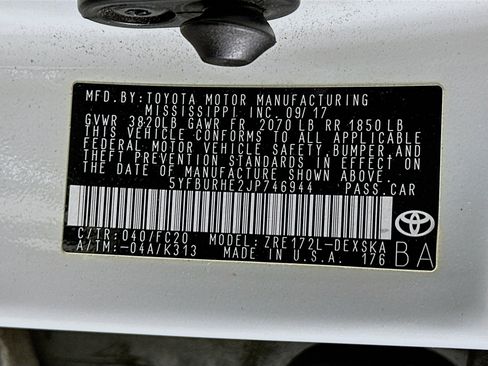 Used 2018 Toyota Corolla SE w/ Protection Package image 12