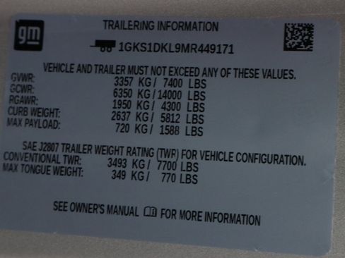 Used 2021 GMC Yukon Denali w/ LPO, Illumination Package image 57