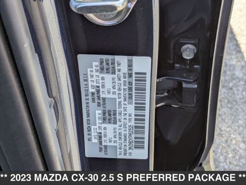 Certified 2023 MAZDA CX-30 AWD 2.5 S w/ Preferred Package image 23