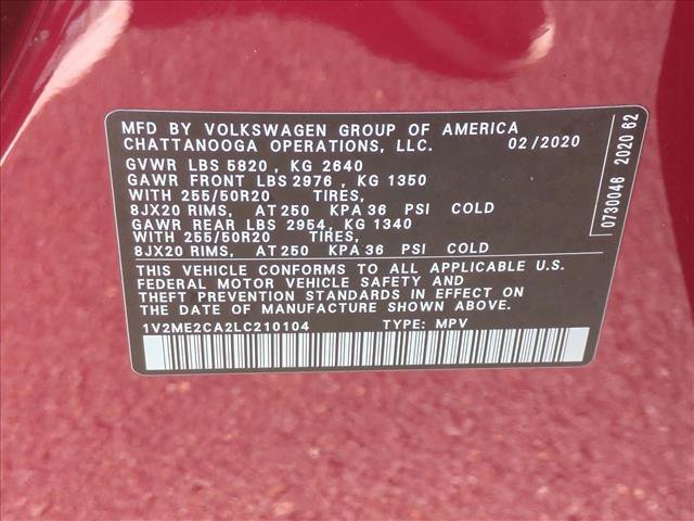 Used 2020 Volkswagen Atlas Cross Sport SEL AWD/4WD image 25