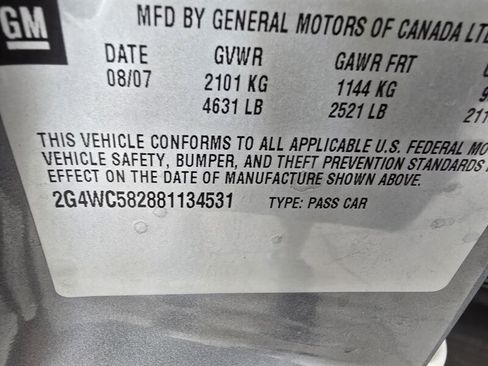 Used 2008 Buick LaCrosse CX FWD image 29