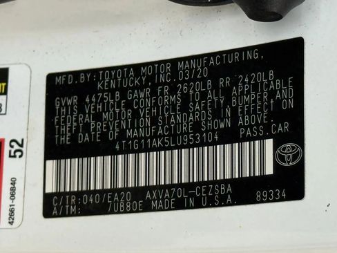 Used 2020 Toyota Camry SE image 39