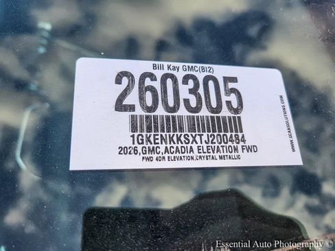 New 2026 GMC Acadia Elevation image 22