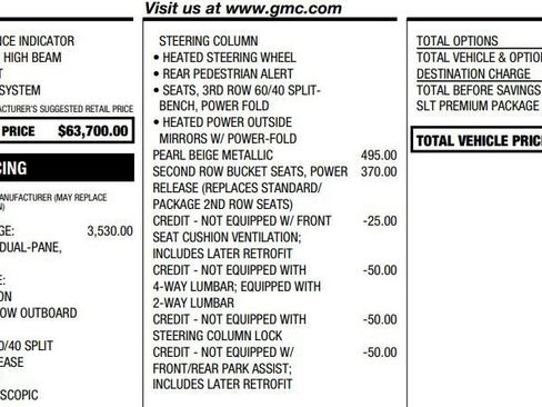 Certified 2022 GMC Yukon SLT w/ SLT Premium Package AWD/4WD image 2