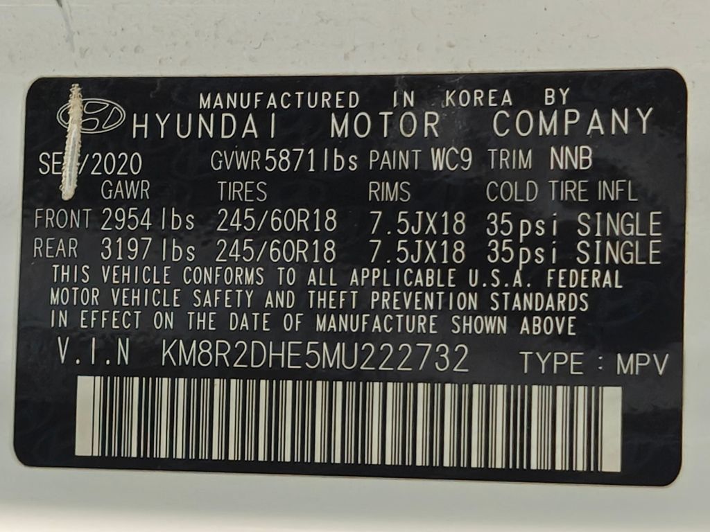Used 2021 Hyundai Palisade SEL AWD/4WD image 56