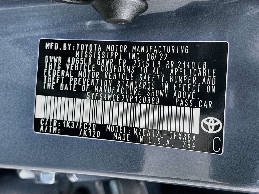 Used 2022 Toyota Corolla SE FWD image 28