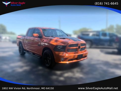 Used 2017 RAM 1500 Sport w/ Ignition Orange Sport Package AWD/4WD image 7