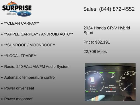 Used 2024 Honda CR-V Sport image 6