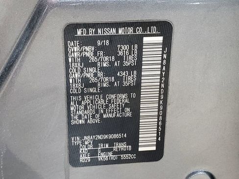 Used 2019 Nissan Armada SV w/ Driver Package image 41