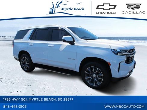 Used 2021 Chevrolet Tahoe LT w/ LT Signature Package AWD/4WD image 1
