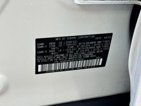 Certified 2023 Subaru Outback Limited image 33