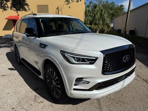 Used 2021 INFINITI QX80 Premium Select w/ All-Season Package AWD/4WD image 1