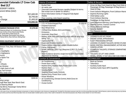 Used 2023 Chevrolet Colorado LT w/ LT Convenience Package RWD image 19