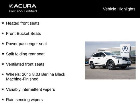 Certified 2025 Acura RDX AWD w/ A-Spec & Advance Pkg image 21