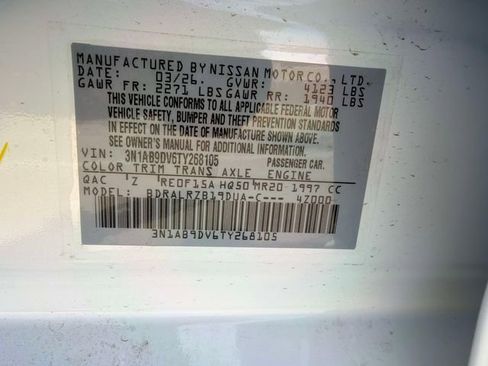 New 2026 Nissan Sentra SR w/ SR Premium Package FWD image 33