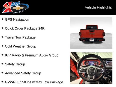 Used 2021 Jeep Gladiator Rubicon image 2