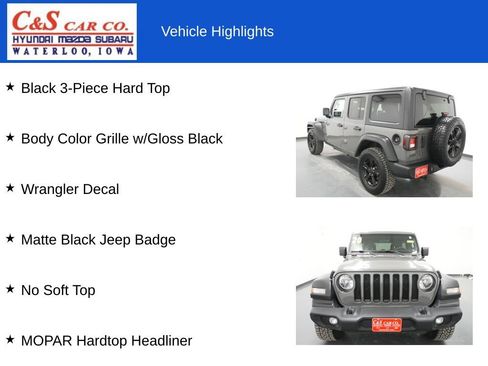 Used 2020 Jeep Wrangler Unlimited Sport AWD/4WD image 19