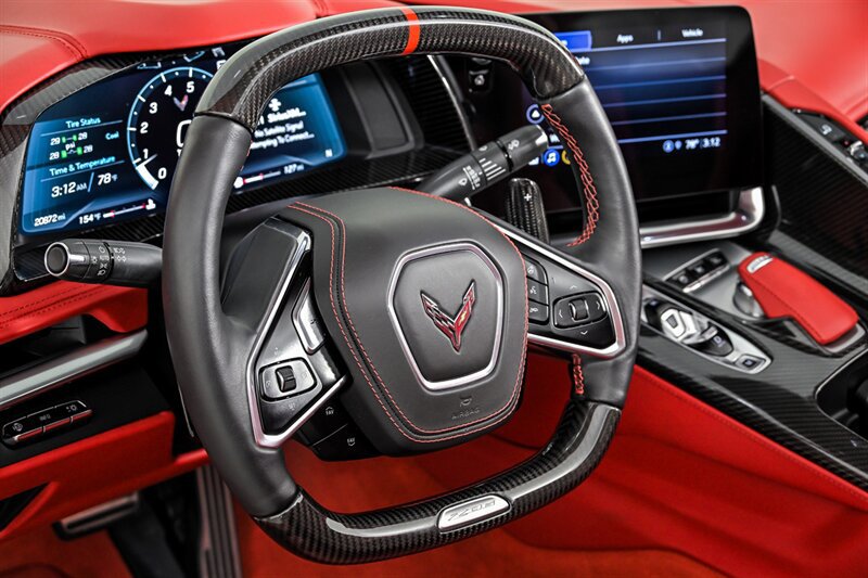 Used 2023 Chevrolet Corvette Z06 w/ Chrome Exterior Badge Package RWD image 19