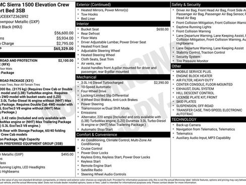 New 2026 GMC Sierra 1500 Elevation AWD/4WD image 16