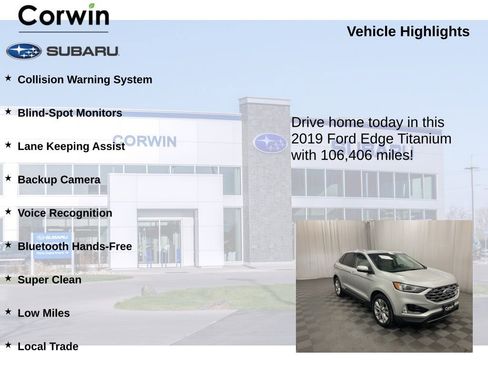 Used 2019 Ford Edge Titanium image 6